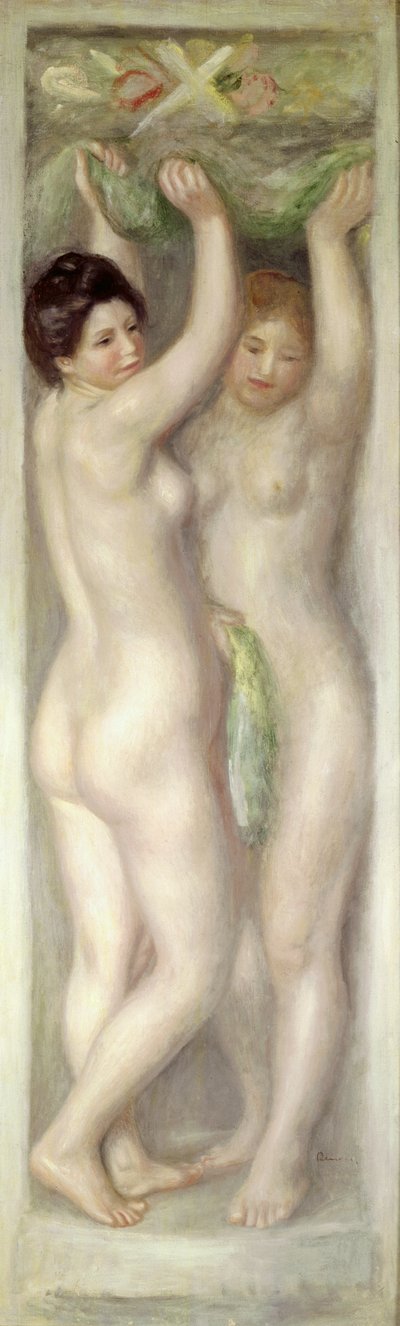 Caryatids by Pierre Auguste Renoir